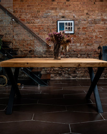 Chunky Rustic Dining Table