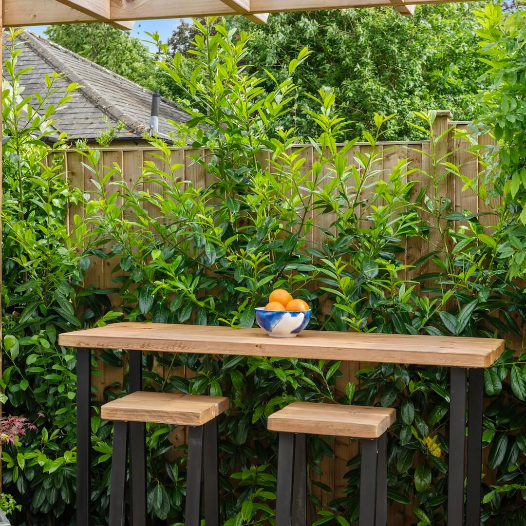 Outside High Table Rustic Outdoor High Bar Table – Ashford Blake