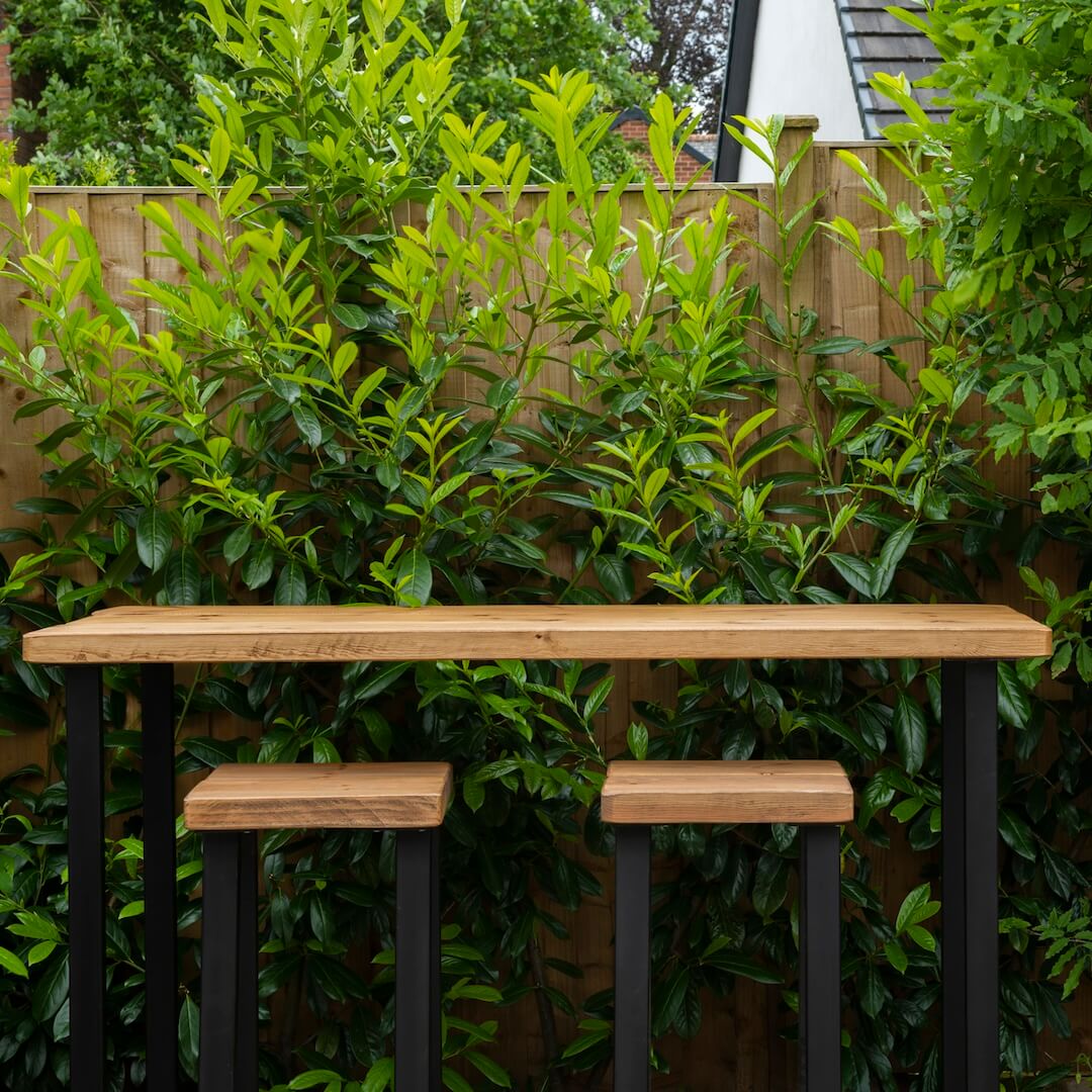 Outside High Table Rustic Outdoor High Bar Table – Ashford Blake