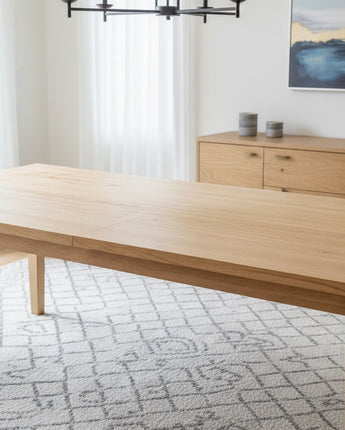 Extendable Solid Oak Dining Table
