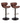 Rustic Brown Barstools (Set of 2)