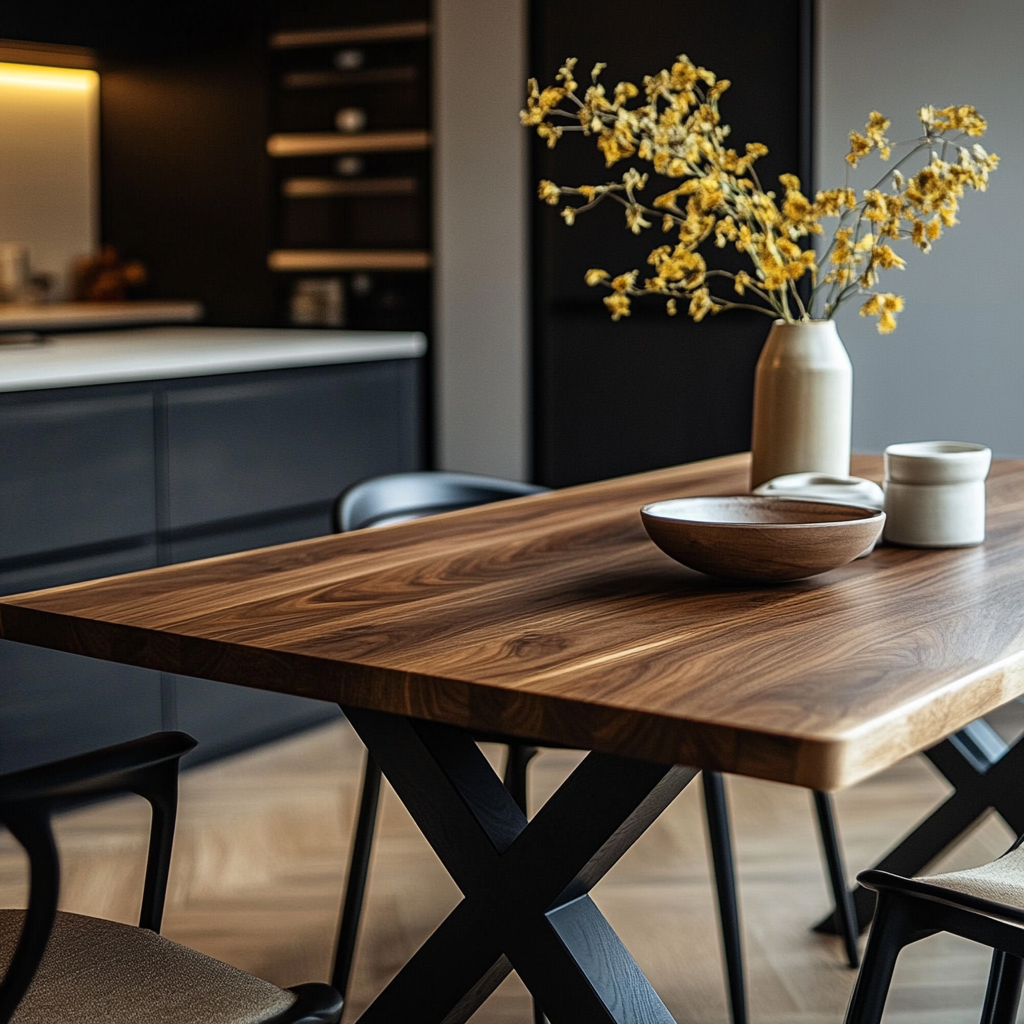 Solid Walnut Dining Table - Ashford Blake