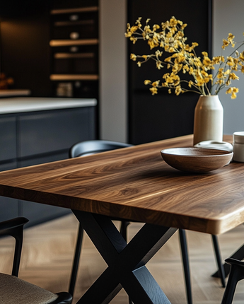 Solid Walnut Dining Table