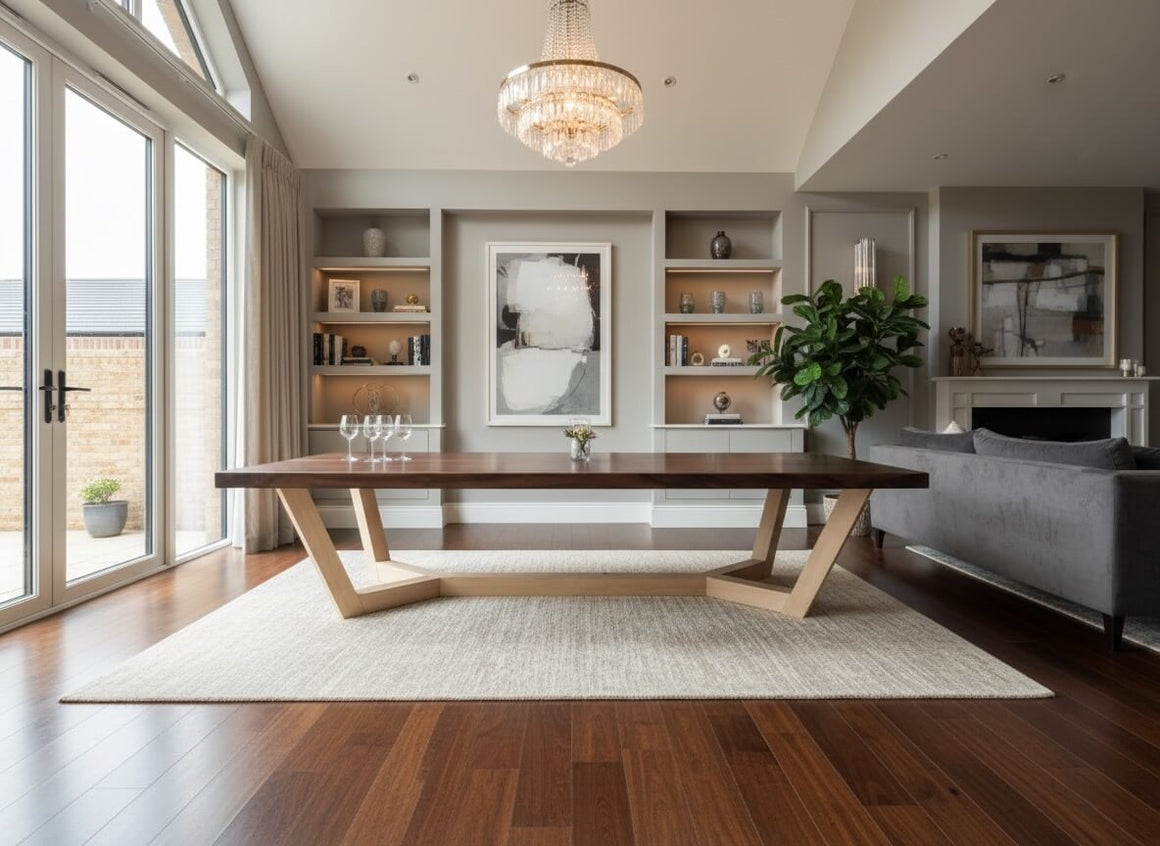 Solid Walnut Dining Table - Ashford Blake