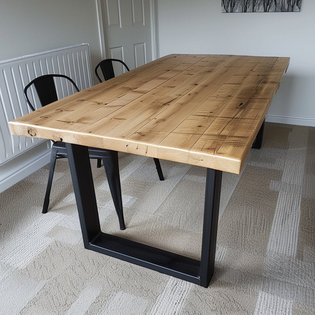 Reclaimed Rustic Wood Dining Table – Ashford Blake