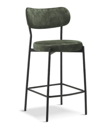 Luxe Velvet Barstools (Set of 2) - Ashford Blake